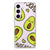 Samsung Galaxy S23 Telefoonhoesje met Naam Avocado Singing B2C Telecom