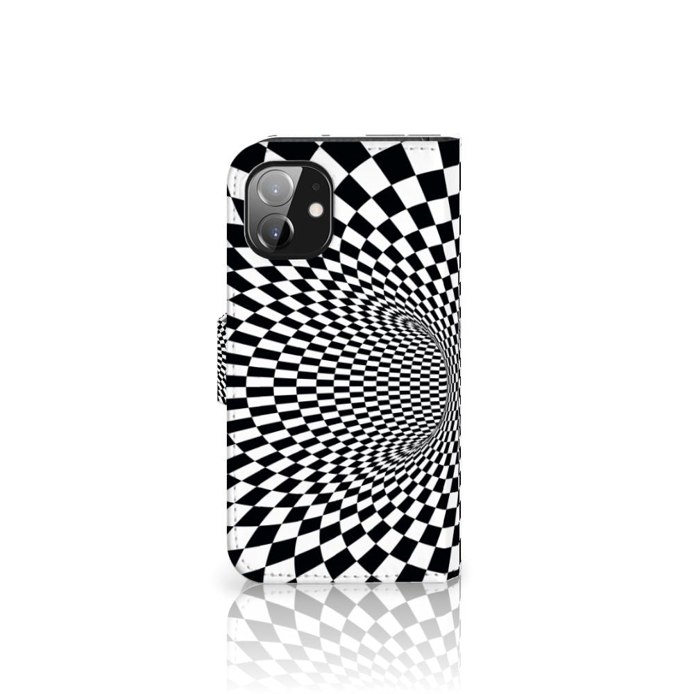 Apple iPhone 12 Mini Book Case Illusie