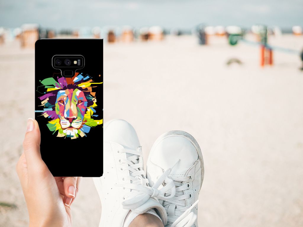 Samsung Galaxy Note 9 Magnet Case Lion Color