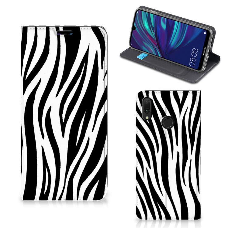 Huawei Y7 hoesje Y7 Pro (2019) Hoesje maken Zebra