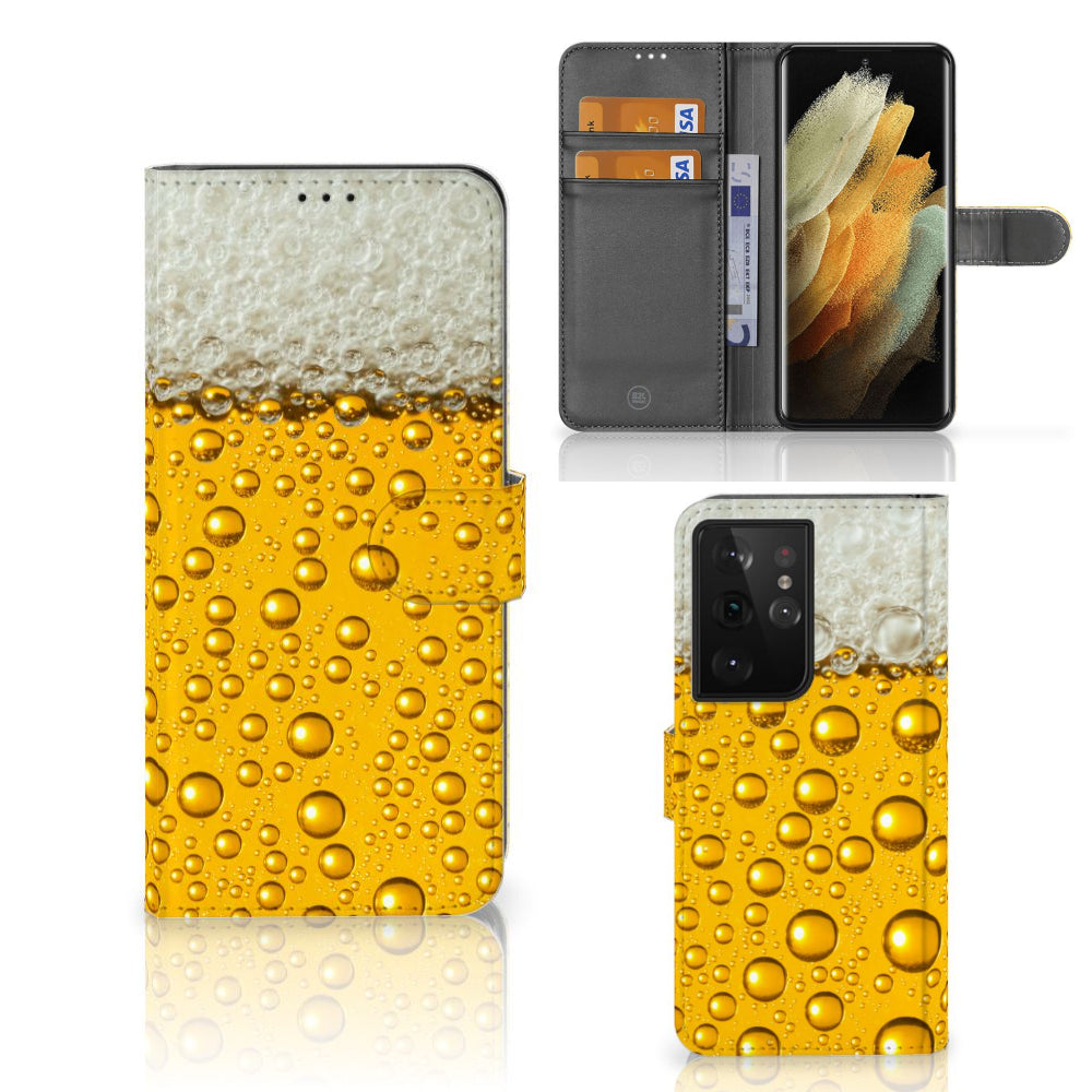 Samsung Galaxy S21 Ultra Book Cover Bier