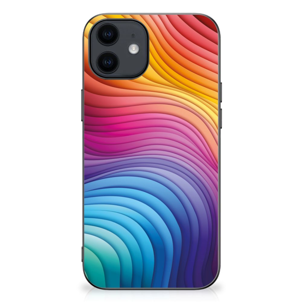 Grip Case voor iPhone 12 Pro | 12 (6.1") Regenboog