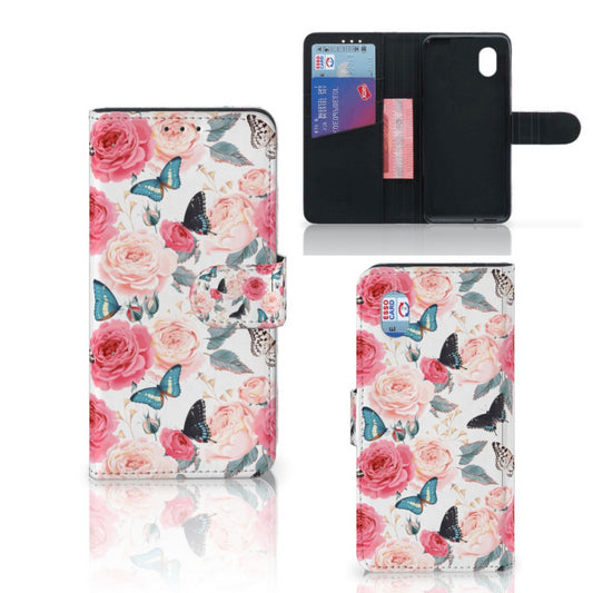 Alcatel 1B (2020) Hoesje Butterfly Roses