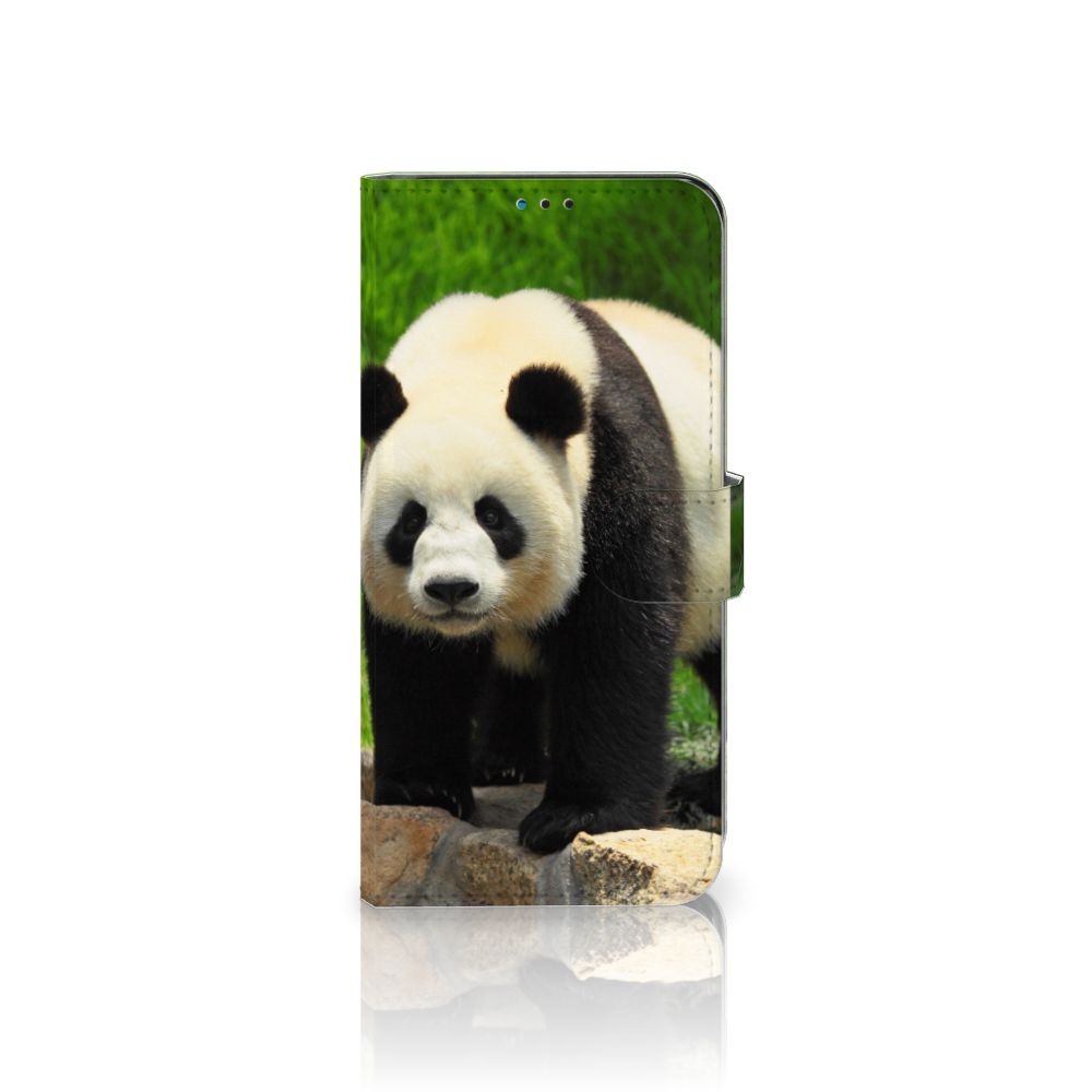 Motorola Moto G9 Play | E7 Plus Telefoonhoesje met Pasjes Panda