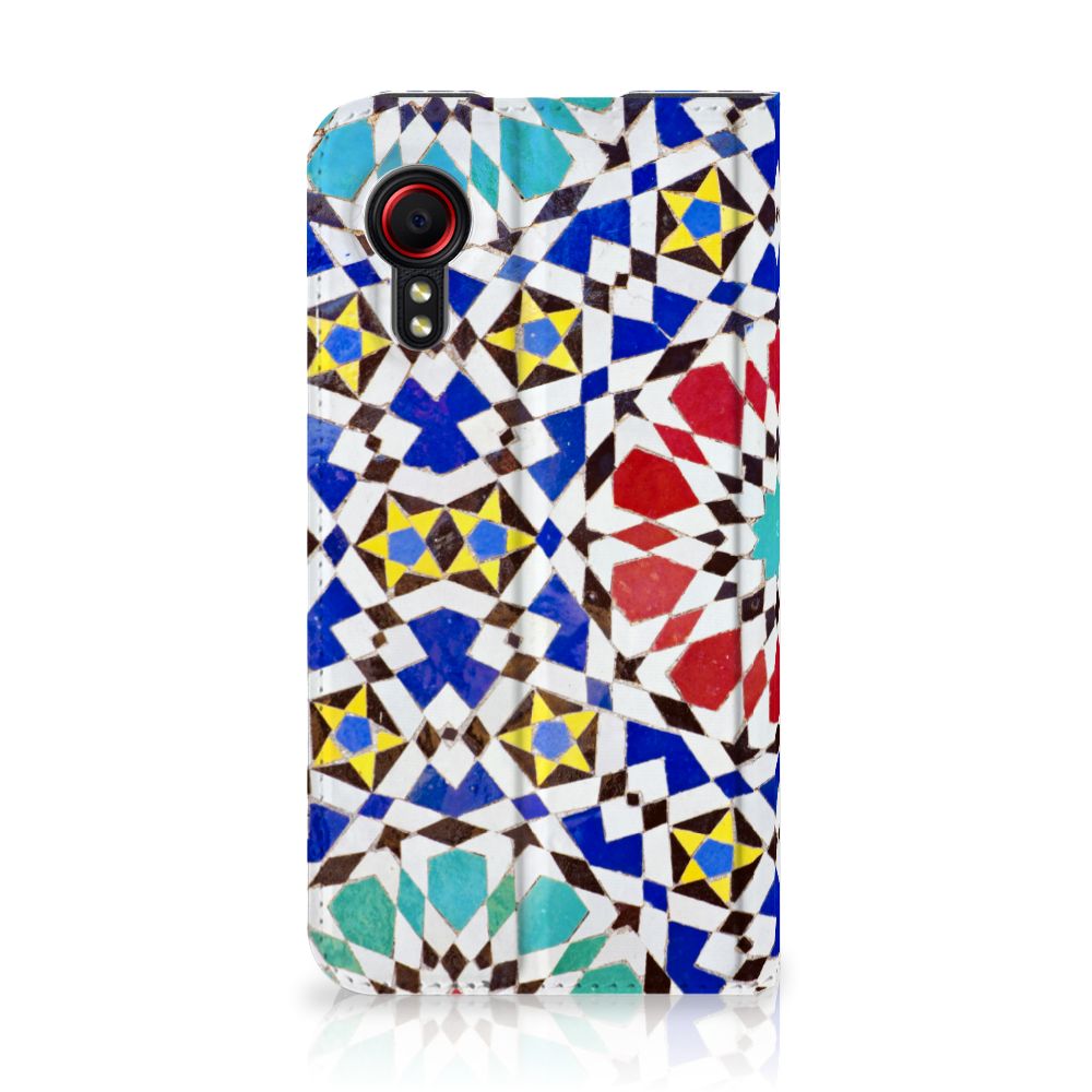 Samsung Galaxy Xcover 5 Standcase Mozaïek - B2C Telecom