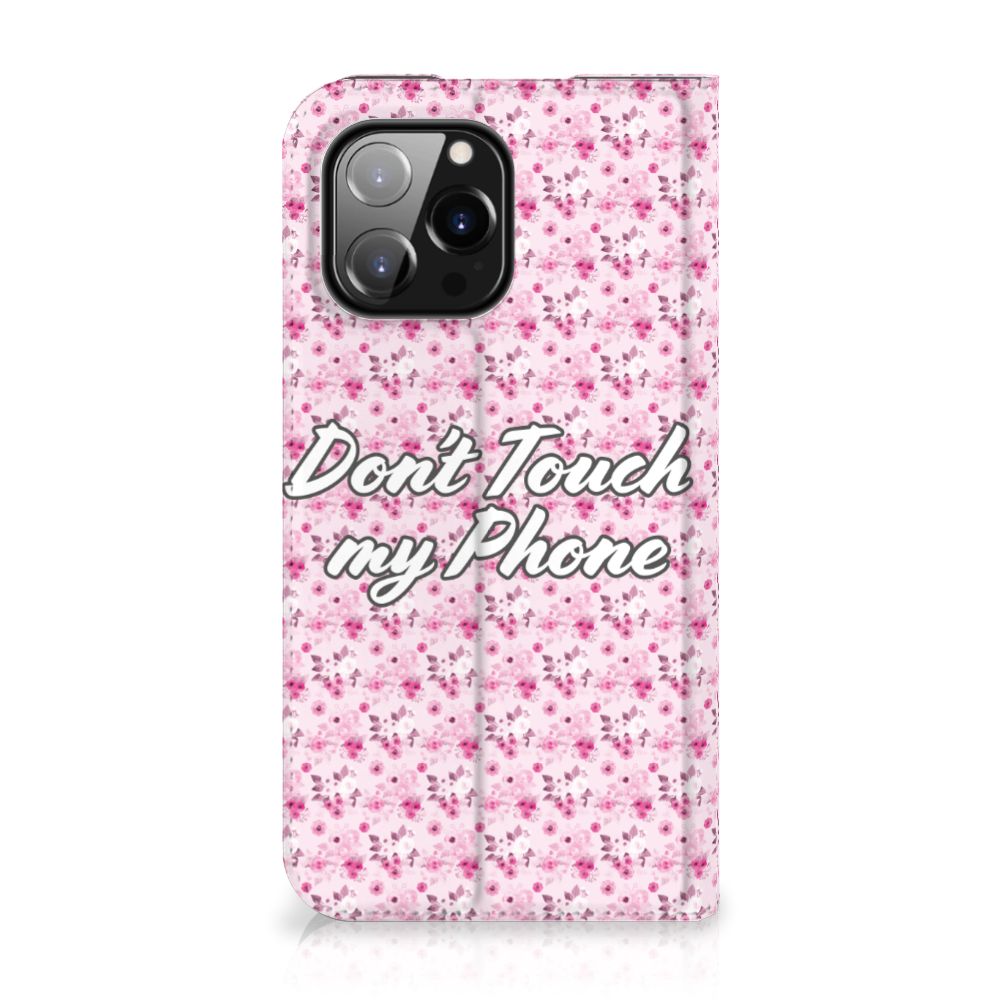 iPhone 14 Pro Max Design Case Flowers Pink DTMP - B2C Telecom