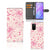 Samsung Galaxy S20 Hoesje Pink Flowers