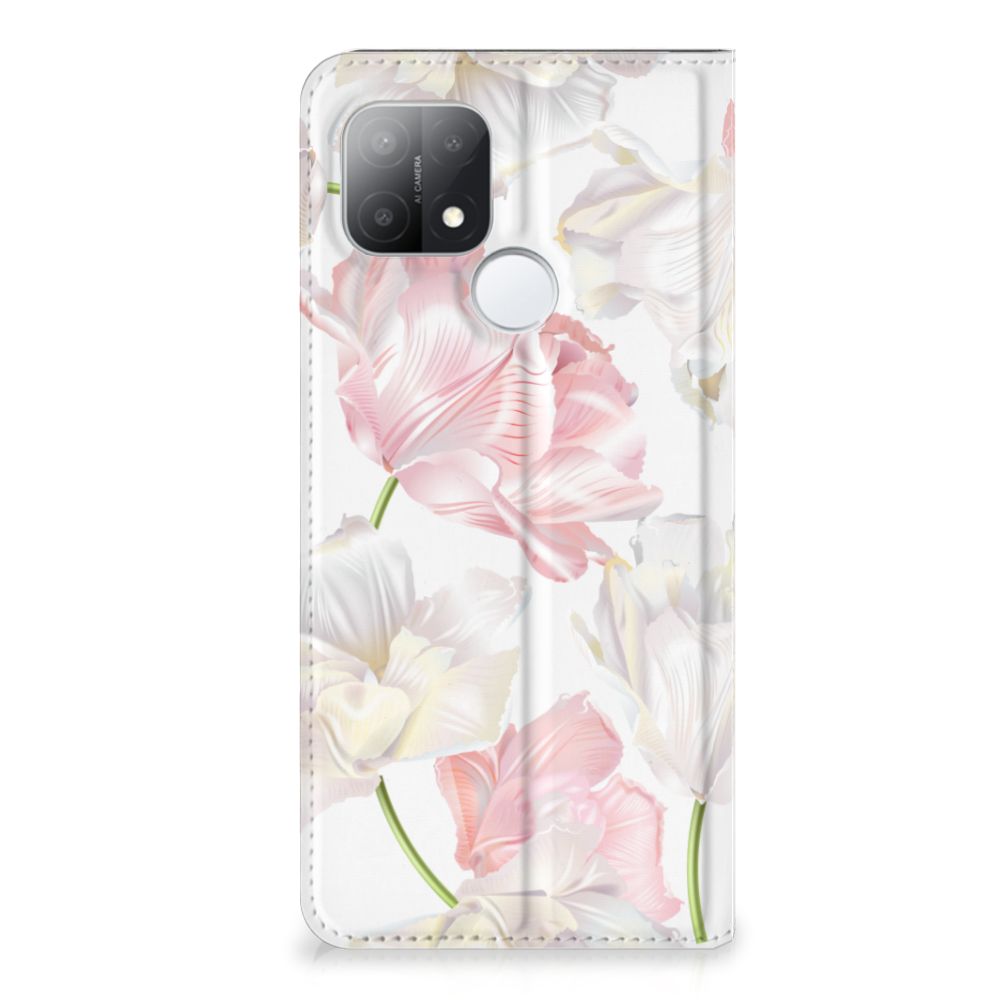 OPPO A15 Smart Cover Lovely Flowers - B2C Telecom