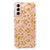 Samsung Galaxy S21 FE Case Gouden Bloemen