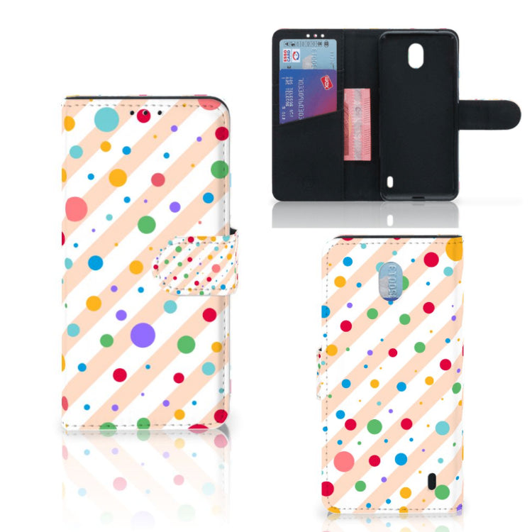 Nokia 1 Plus Telefoon Hoesje Dots