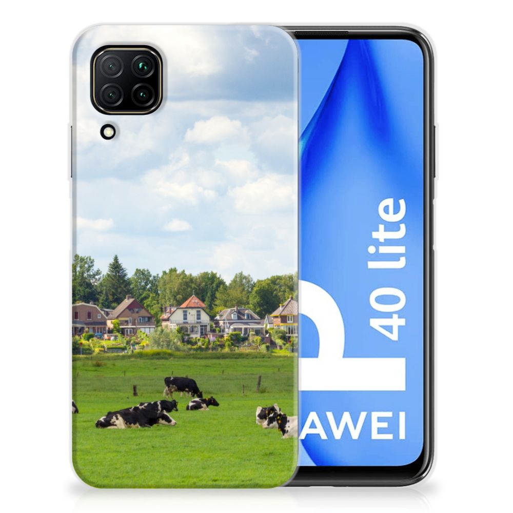 Huawei P40 Lite TPU Hoesje Koeien