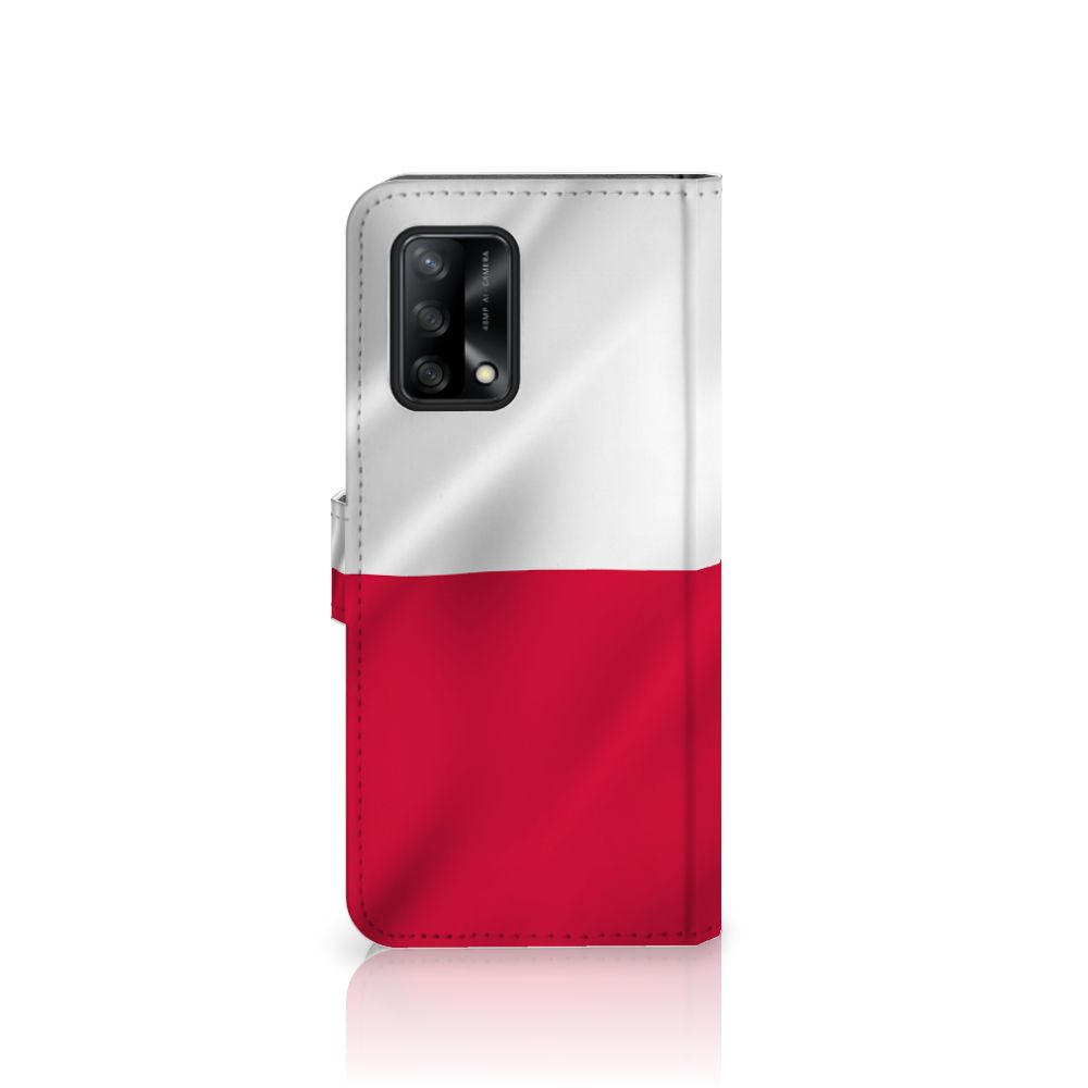 OPPO A74 4G Bookstyle Case Polen
