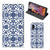 Samsung Xcover Pro Smart Cover Flower Blue