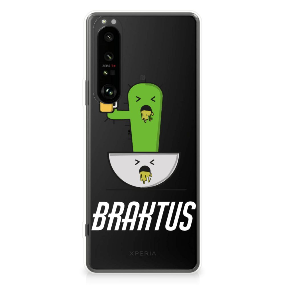 Sony Xperia 1 III Telefoonhoesje met Naam Braktus