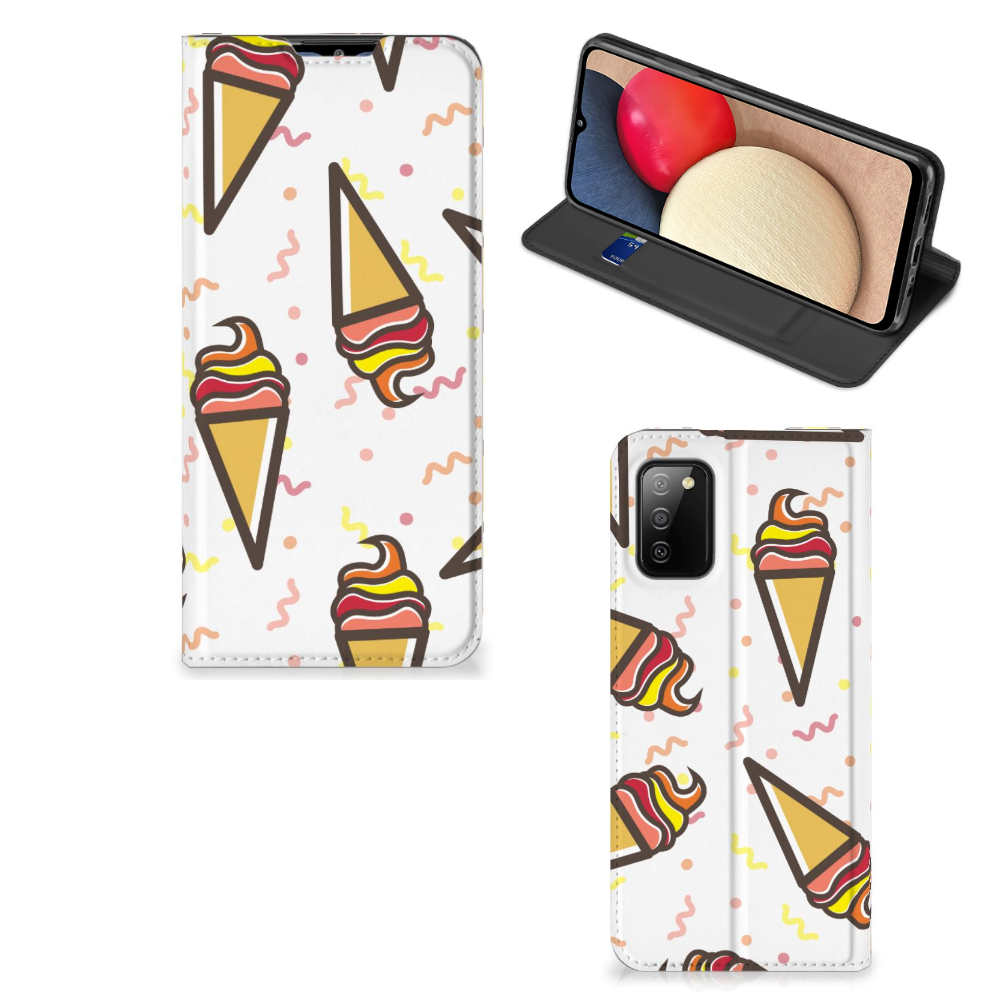 Samsung Galaxy M02s | A02s Flip Style Cover Icecream - B2C Telecom