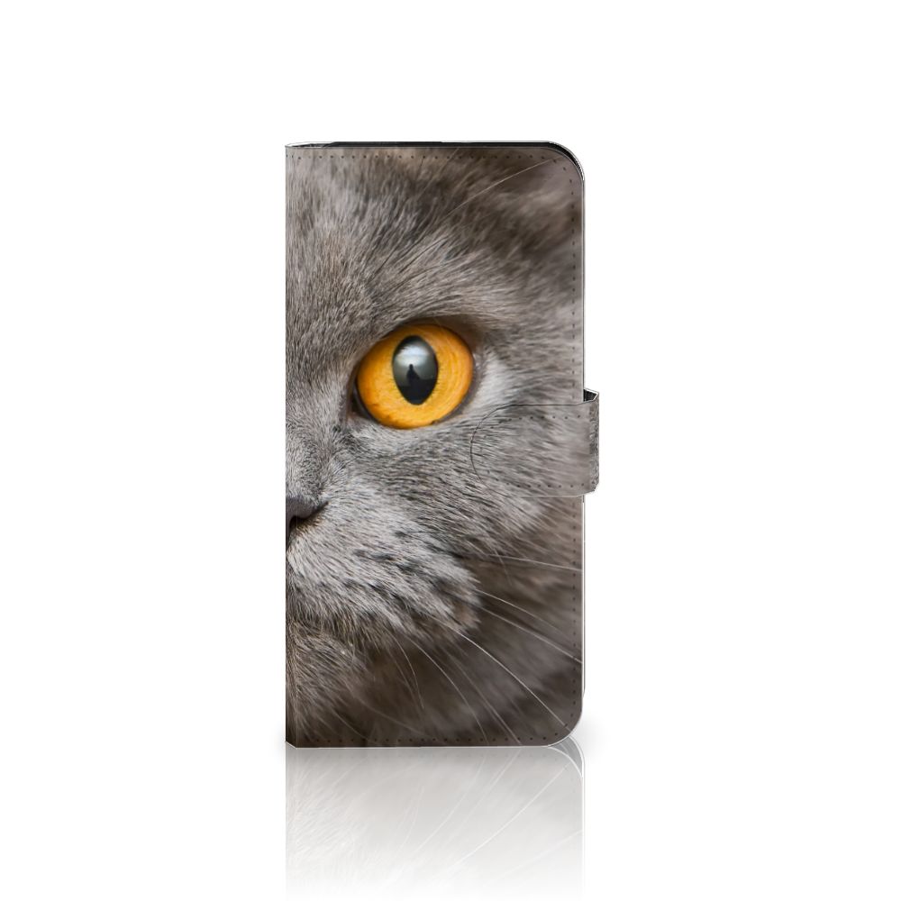 Telefoonhoesje met Pasjes OnePlus Nord 3 Britse Korthaar met afbeelding van Britse korthaar kat
