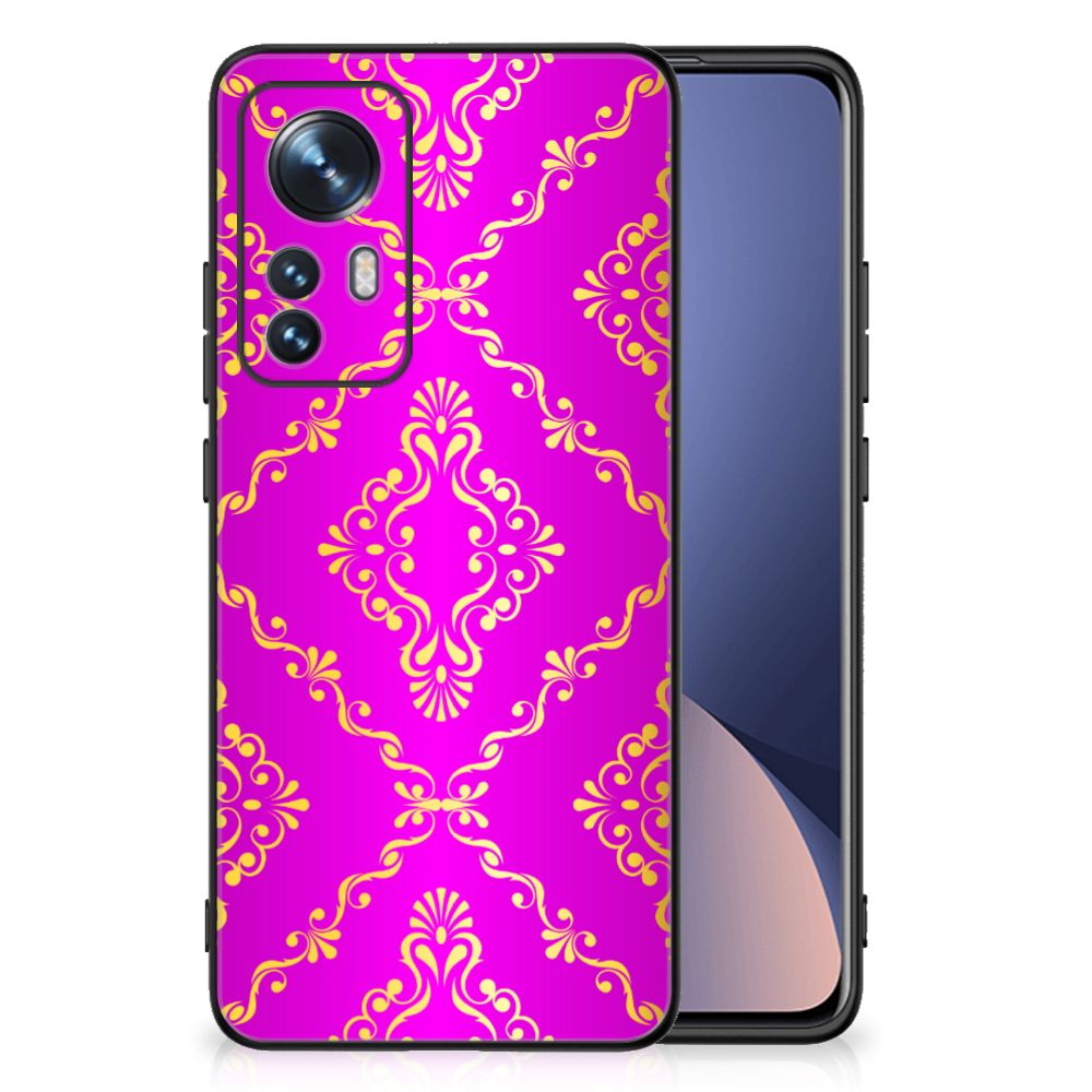 Back Cover Xiaomi 12 | 12X Barok Roze