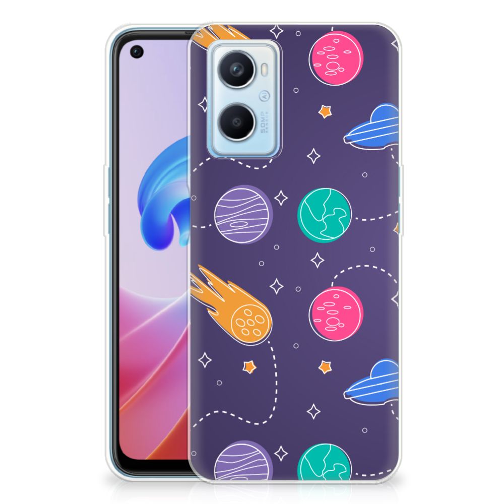 OPPO A96 | OPPO A76 Silicone Back Cover Space B2C Telecom
