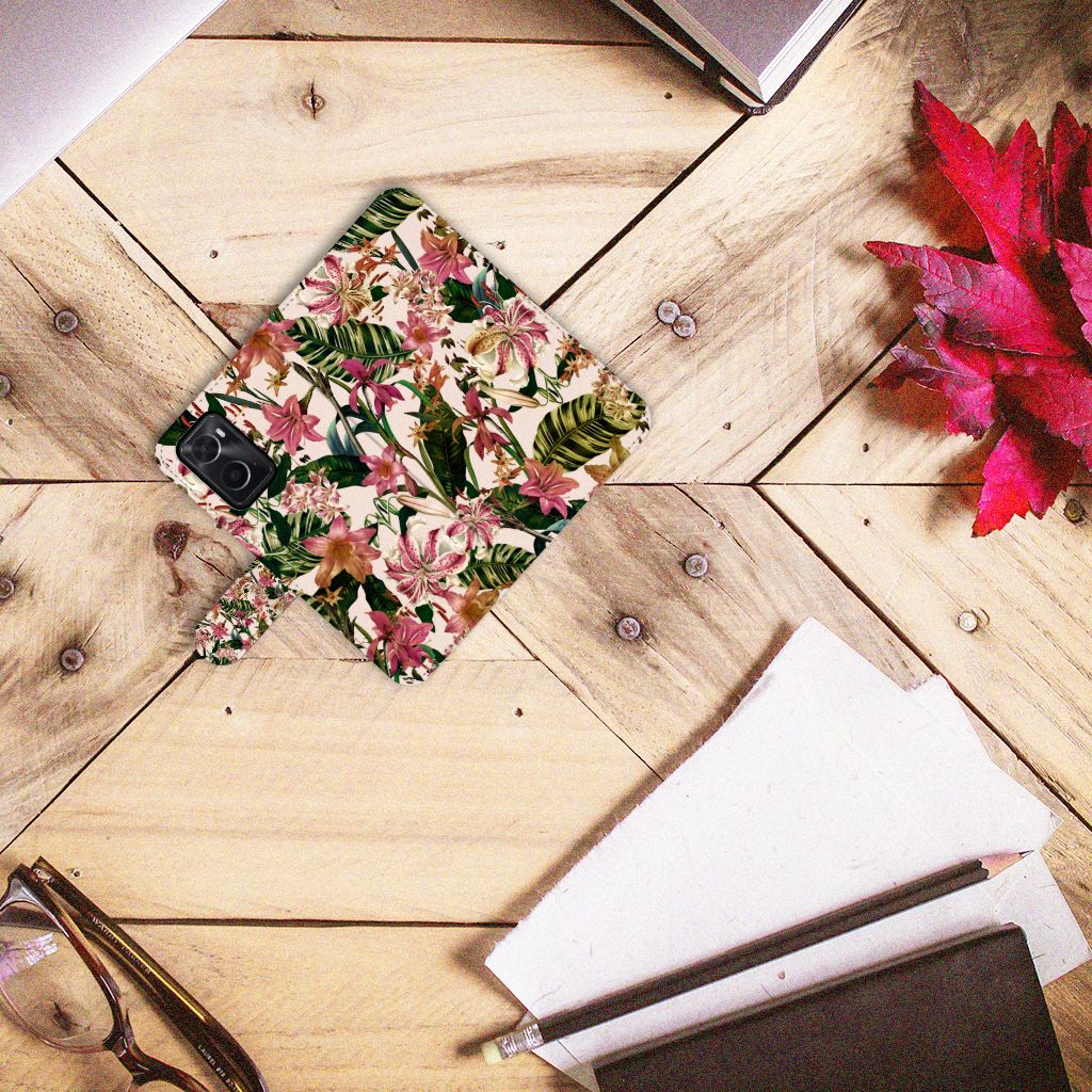 OPPO A76 | A96 Hoesje Flowers