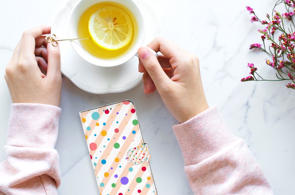 Motorola Moto G9 Play | E7 Plus Telefoon Hoesje Dots