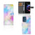Hoesje Motorola Edge 20 Pro Watercolor Light met pasjeshouder in pastelkleuren en unieke watercolor design.
