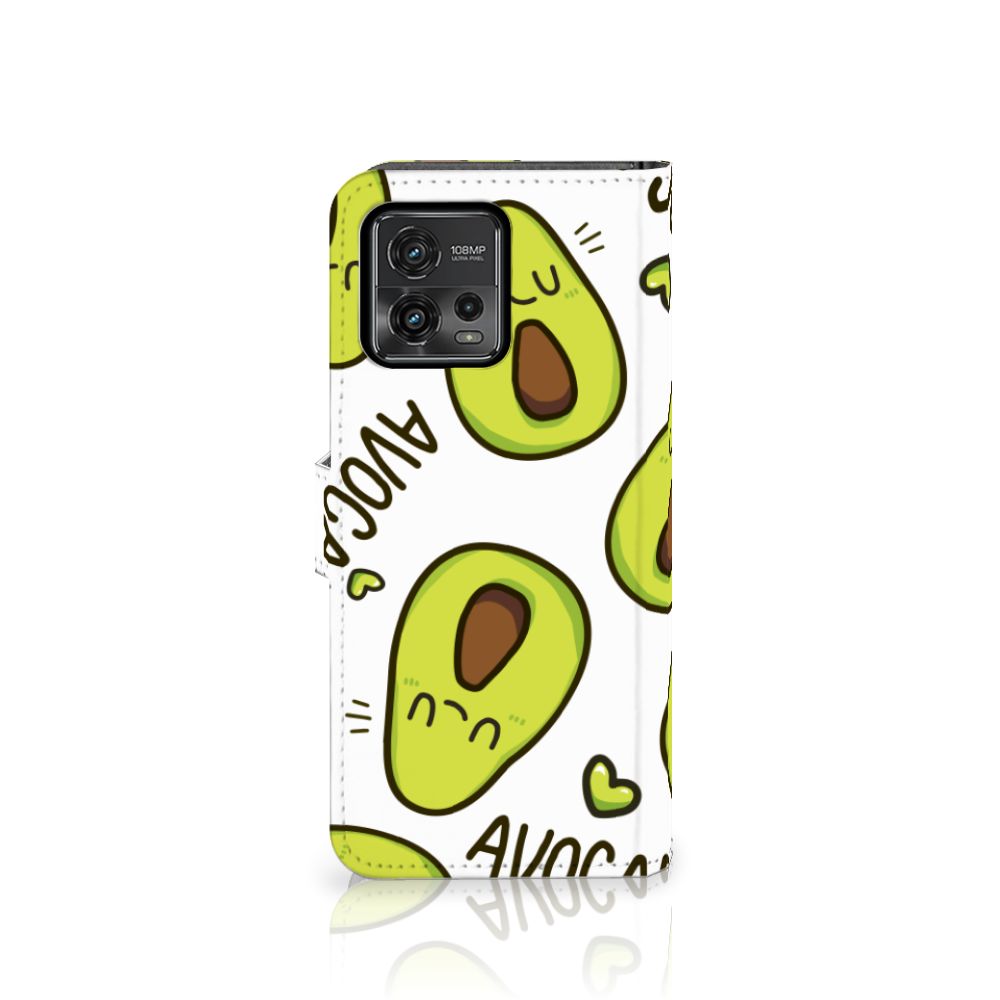 Motorola Moto G72 Leuk Hoesje Avocado Singing