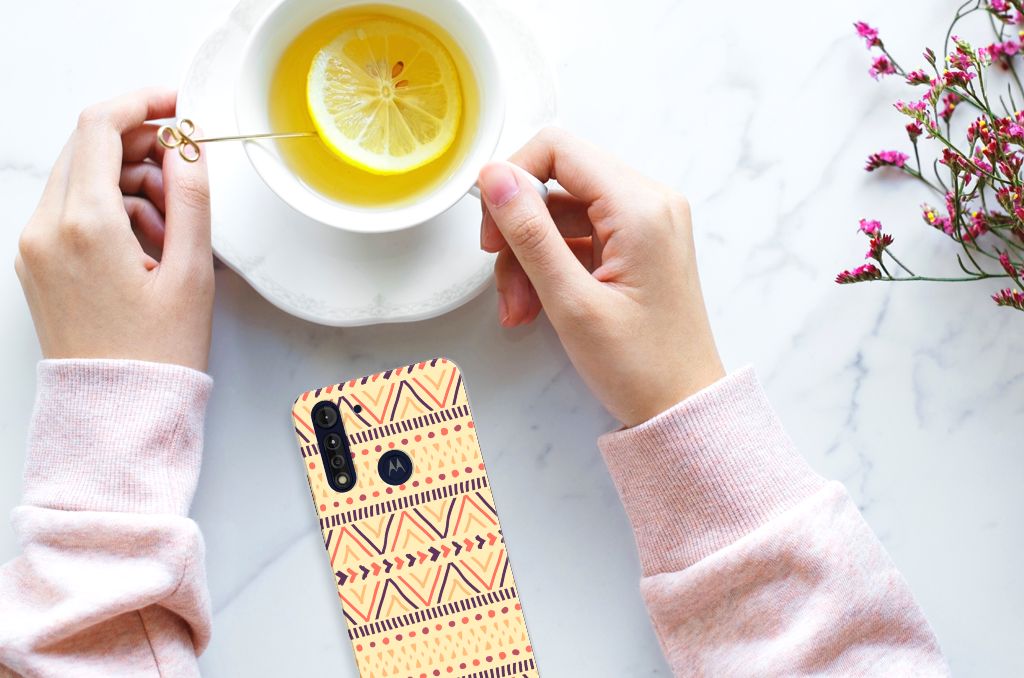 Motorola Moto G8 Power Lite TPU bumper Aztec Yellow B2C Telecom