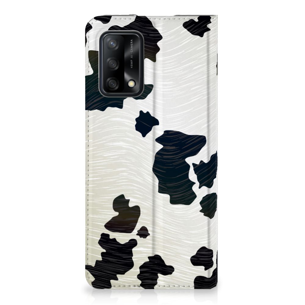 OPPO A74 4G Hoesje maken Koeienvlekken - B2C Telecom