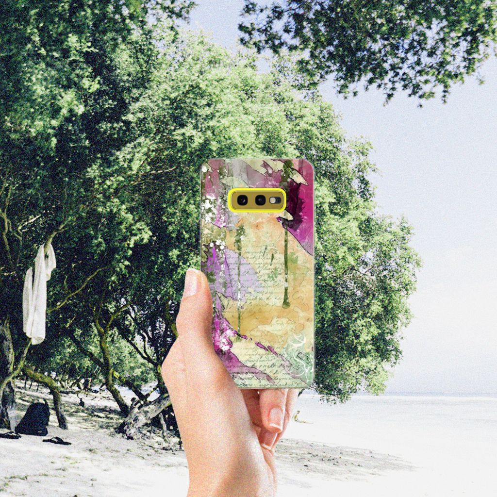 Hoesje maken Samsung Galaxy S10e Letter Painting