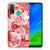 Silicone Back Case Huawei P Smart 2020 Angel Skull Rood B2C Telecom
