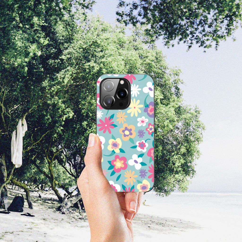 iPhone 14 Pro Bloemen Hoesje Flower Power B2C Telecom