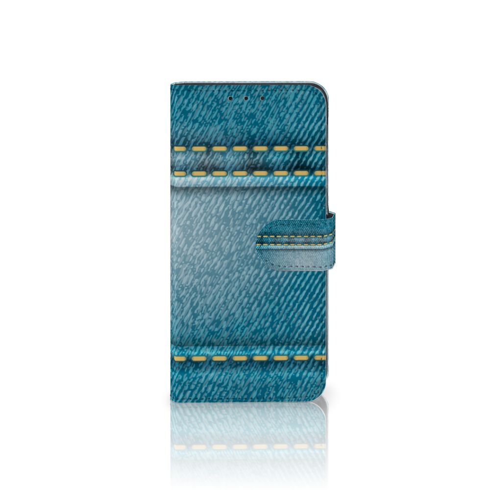 Alcatel 1S 2020 Wallet Case met Pasjes Jeans
