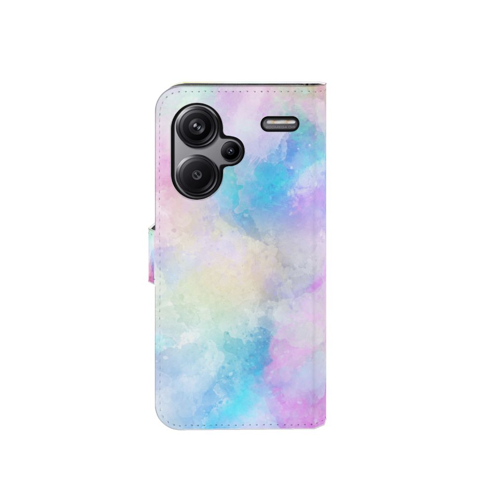 Hoesje Xiaomi Redmi Note 13 Pro Plus Watercolor Light met pastelkleuren en unieke watercolor design.