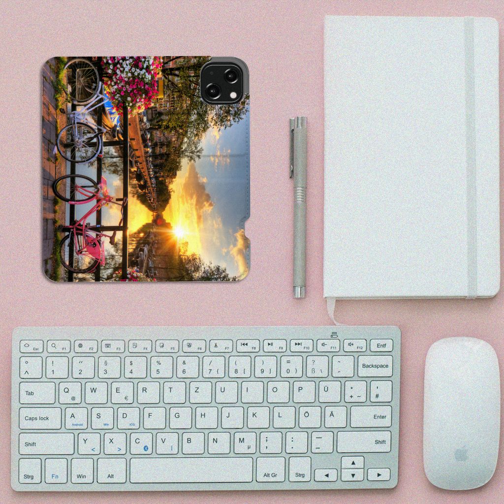 iPhone 13 Book Cover Amsterdamse Grachten