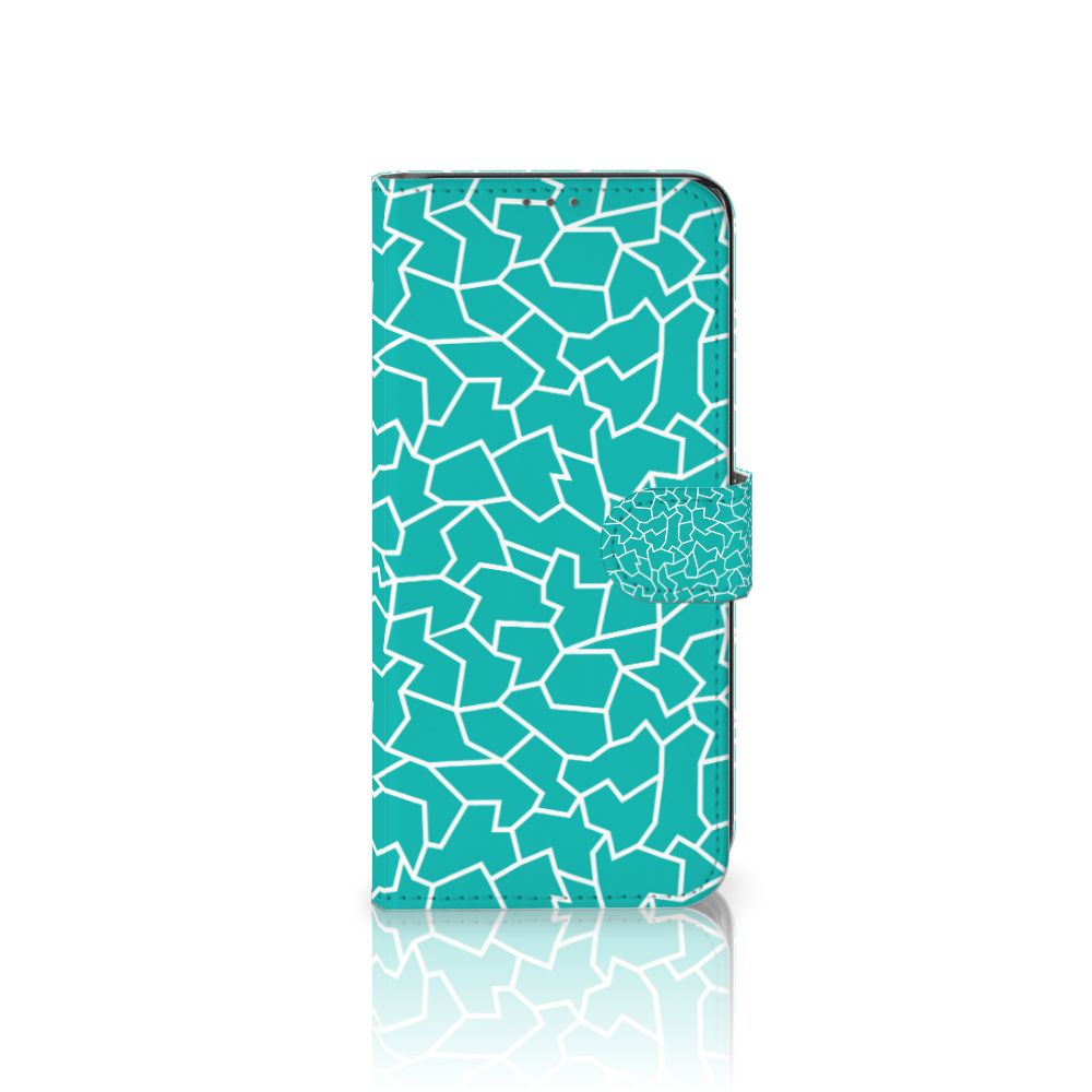 Samsung Galaxy A32 5G Hoesje Cracks Blue