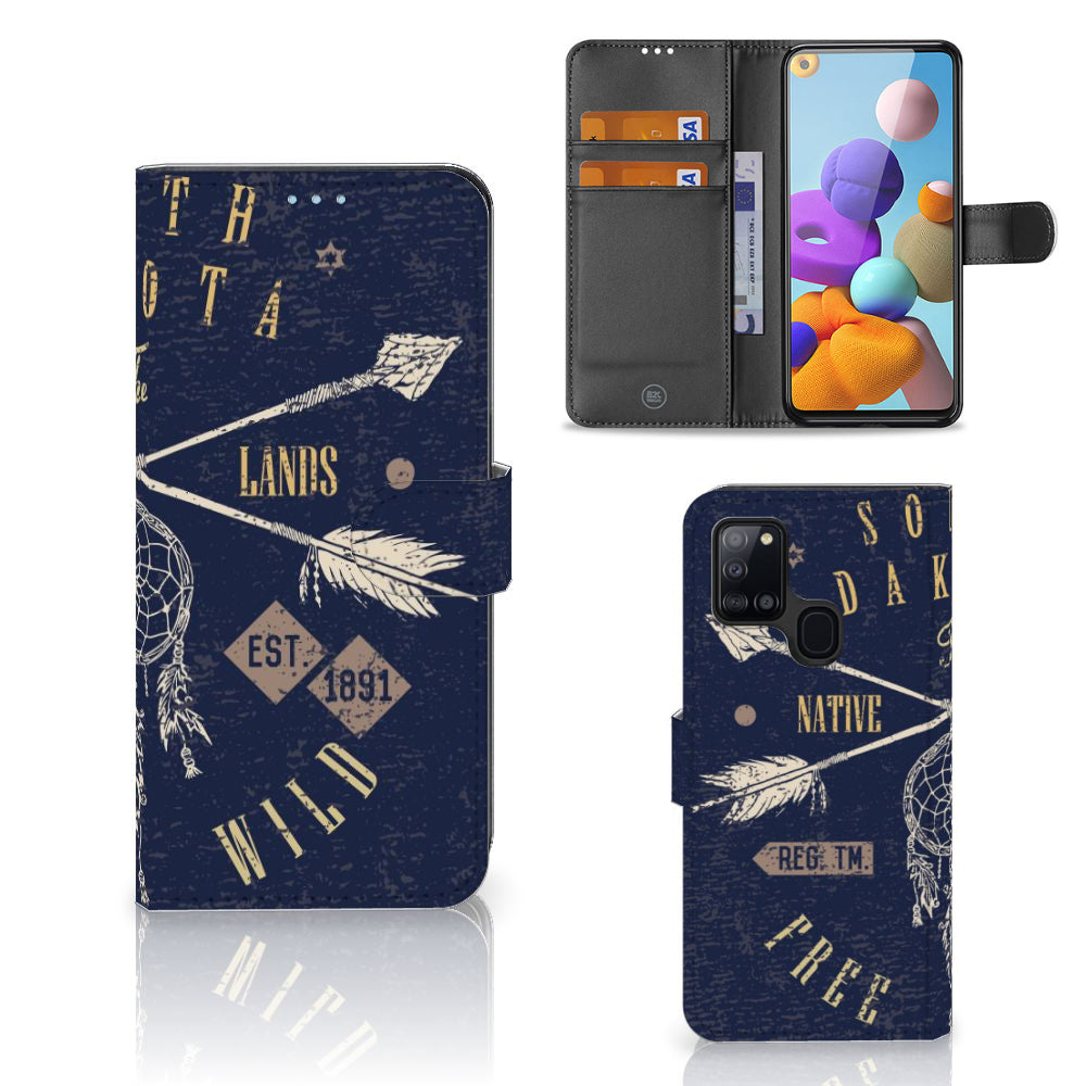 Samsung Galaxy A21s Flip Cover South Dakota