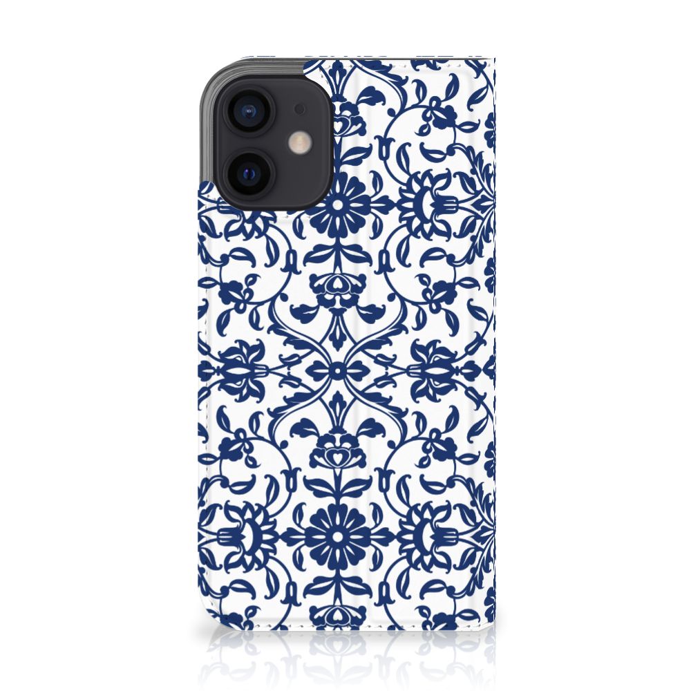 iPhone 12 Mini Smart Cover Flower Blue - B2C Telecom