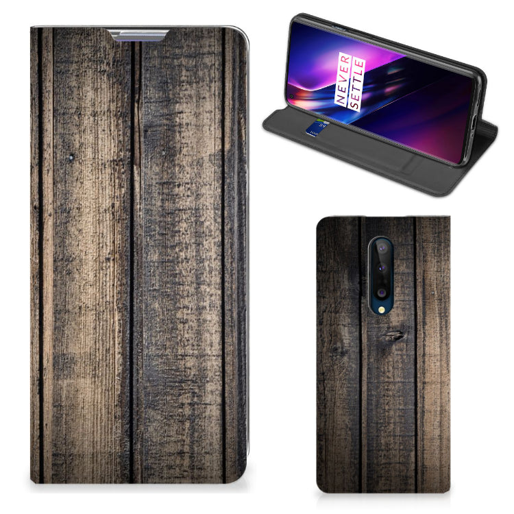 OnePlus 8 Book Wallet Case Steigerhout