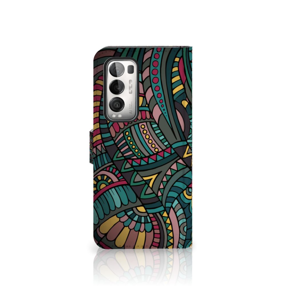 OPPO Find X3 Neo 5G Telefoon Hoesje Aztec