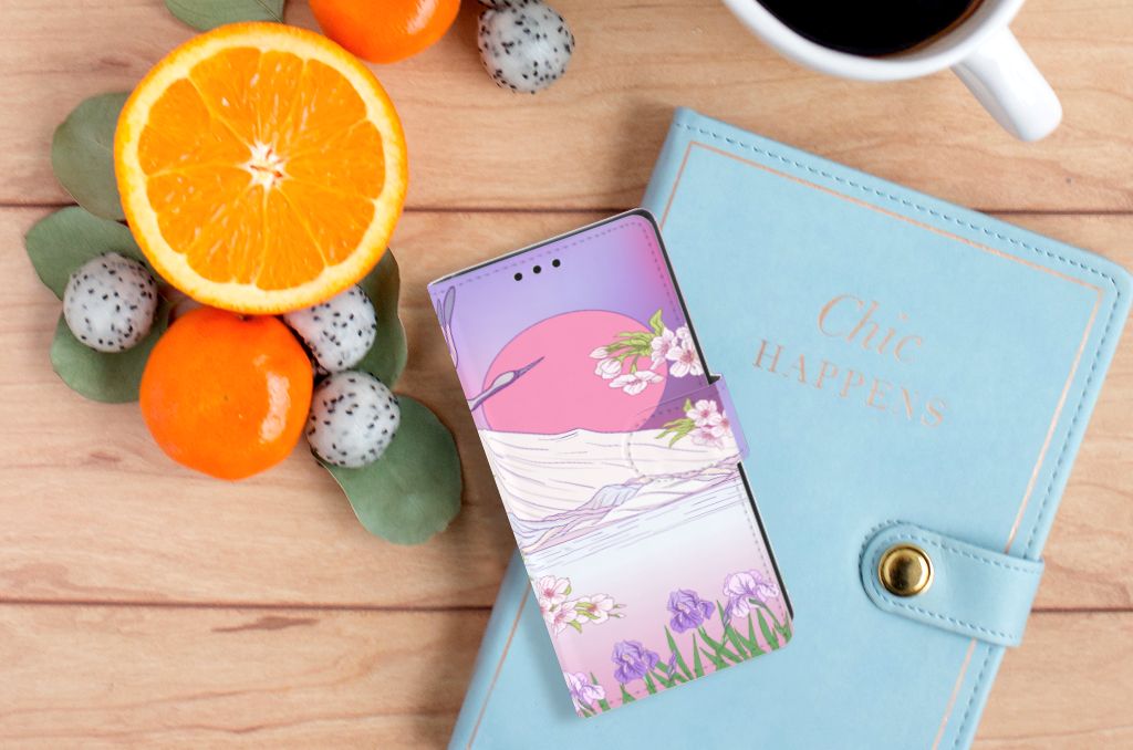 Sony Xperia XA1 Telefoonhoesje met Pasjes Bird Flying