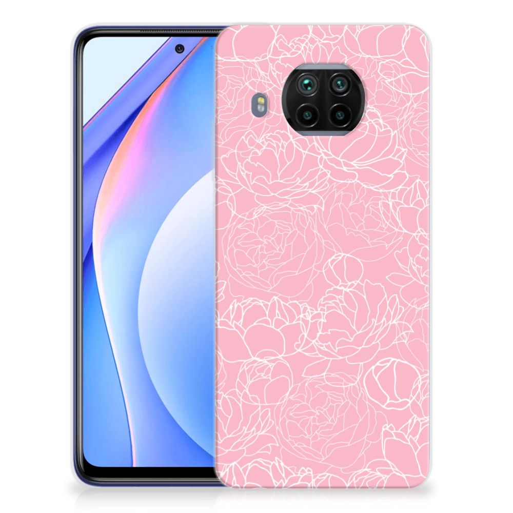 Xiaomi Mi 10T Lite TPU Case White Flowers B2C Telecom
