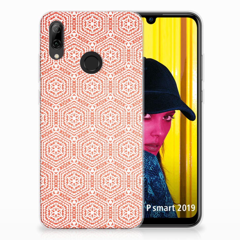 Huawei P Smart 2019 TPU bumper Pattern Orange