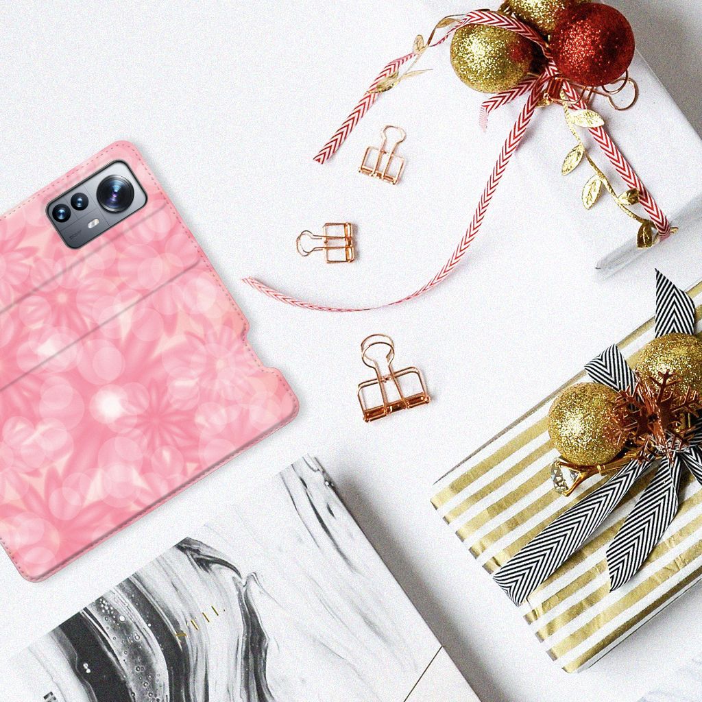 Xiaomi 12 Pro Smart Cover Spring Flowers - B2C Telecom