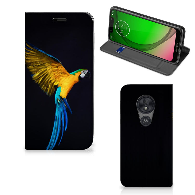 Motorola Moto G7 Play Hoesje maken Papegaai