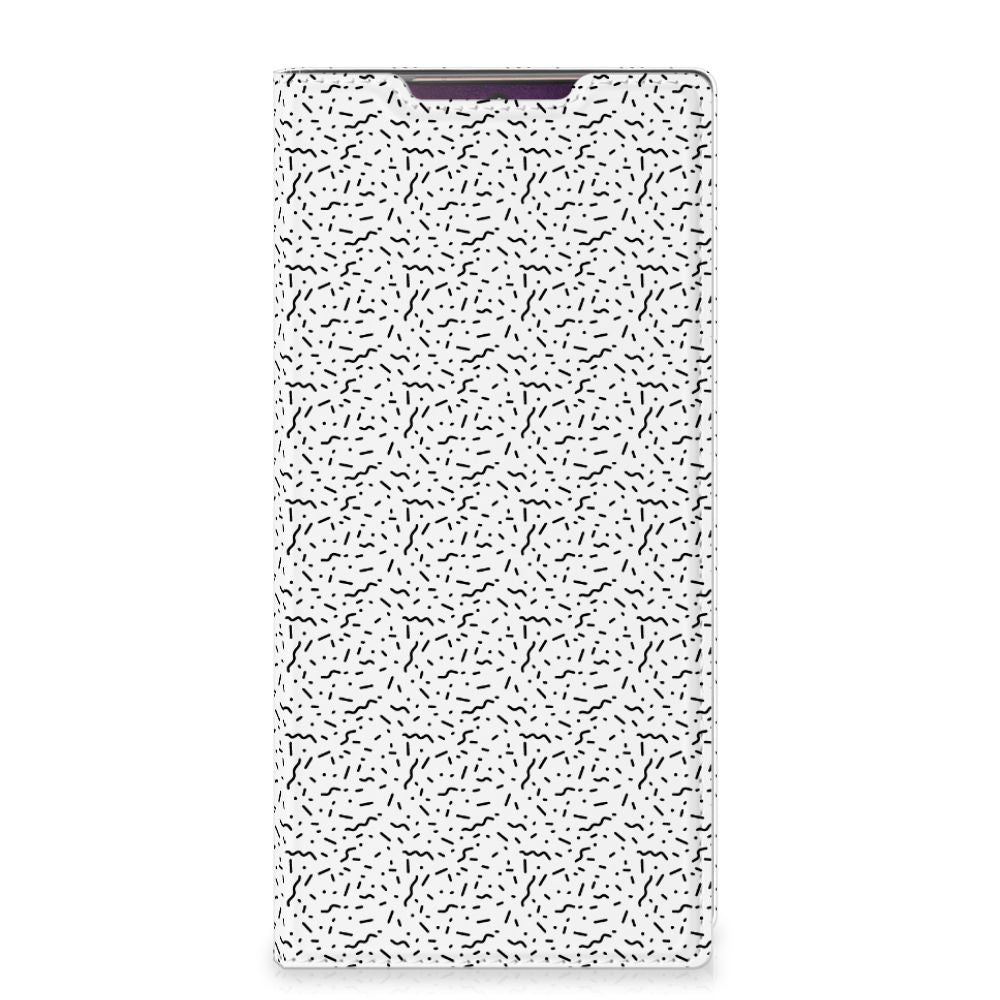 Samsung Galaxy Note 20 Ultra Hoesje met Magneet Stripes Dots - B2C Telecom