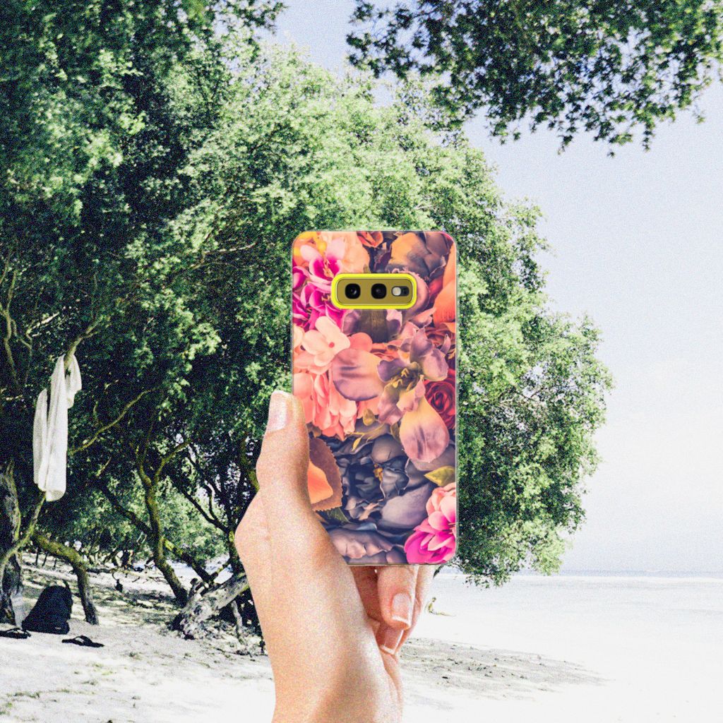 Samsung Galaxy S10e TPU Case Bosje Bloemen