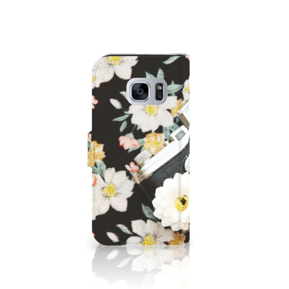 Samsung Galaxy S7 Telefoonhoesje met foto Vintage Camera
