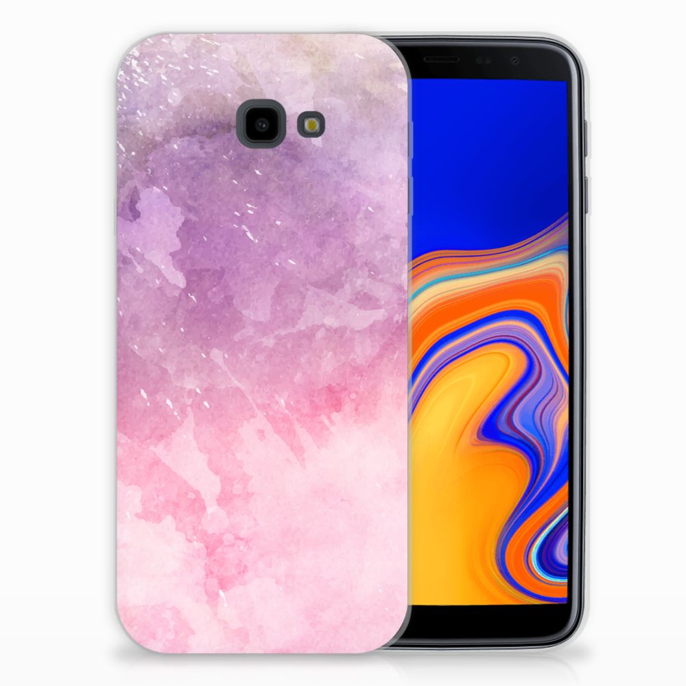 Hoesje maken Samsung Galaxy J4 Plus (2018) Pink Purple Paint