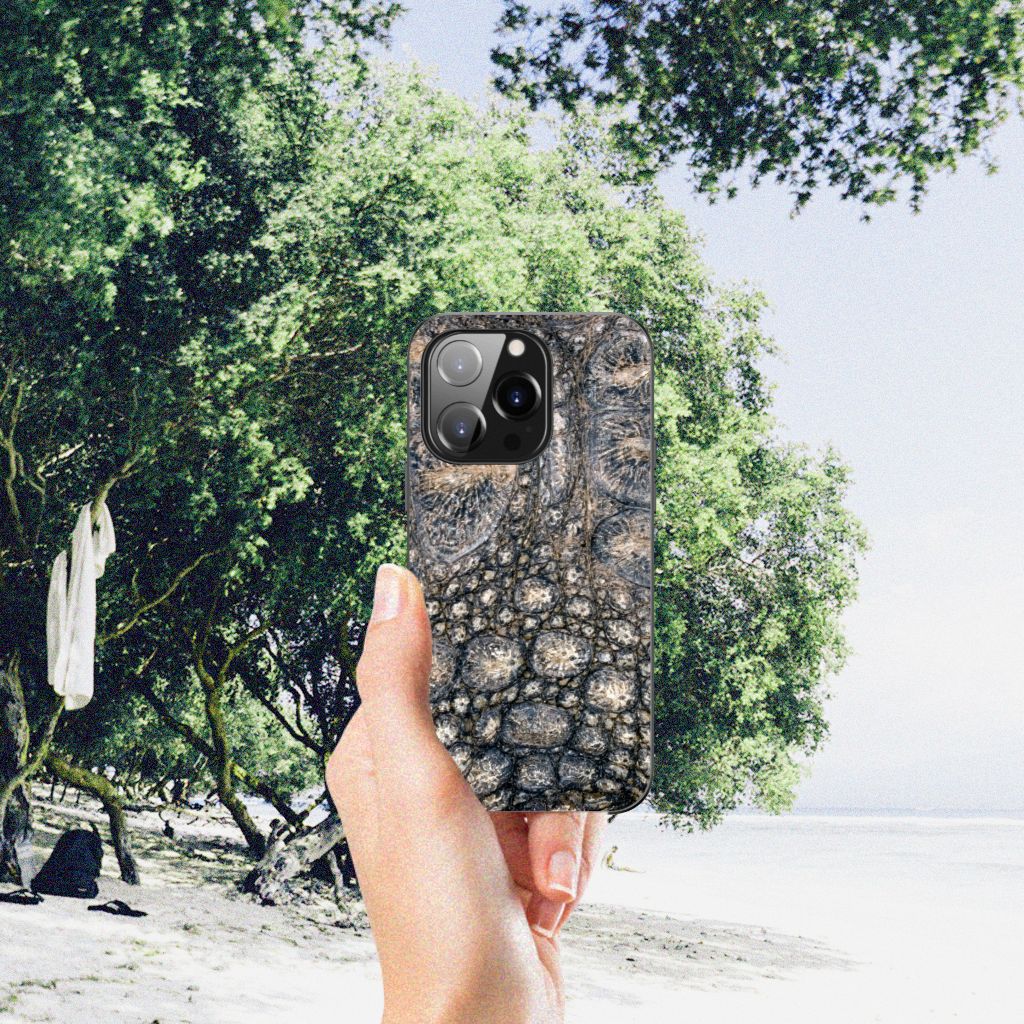 iPhone 14 Pro Dierenprint Telefoonhoesje Krokodillenprint B2C Telecom