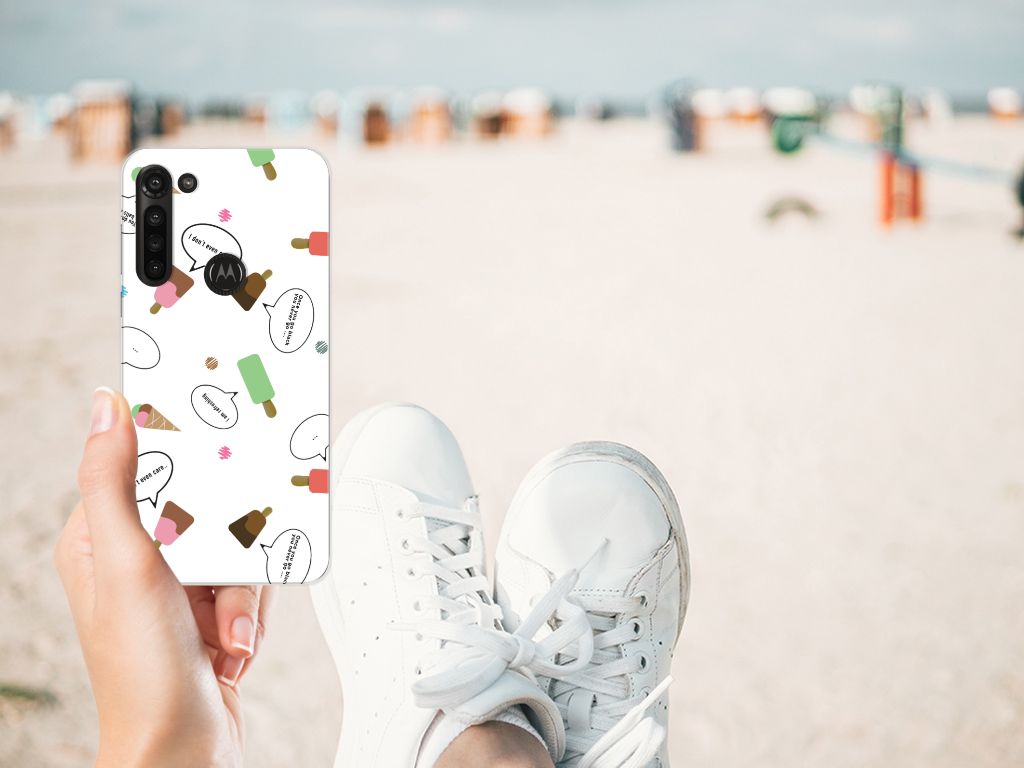 Motorola Moto G8 Power Siliconen Case IJsjes B2C Telecom